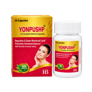 YONPUSHP Capsules 30's | Ayurvedic Uterine & Menstrual Wellness Support | Hormonal Balance Support | Direct Manufacturer