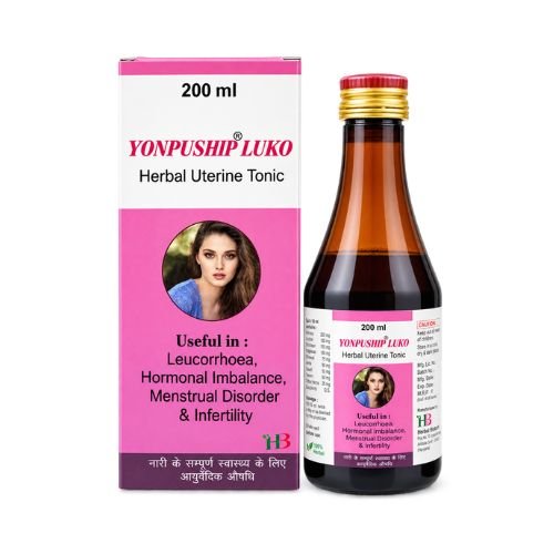 YONPUSHP LUKO Herbal Uterine Tonic 200ml | Ayurvedic Uterine & Menstrual Wellness Support | Reproductive Wellness Support | Direct Manufacturer