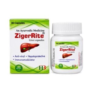 ZigerRite Liver Capsules (30 Capsules) – Ayurvedic Hepatoprotective & Immunomodulator Formula