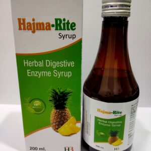 Home hajmarite syrup herbal digestive enzyme syrup
