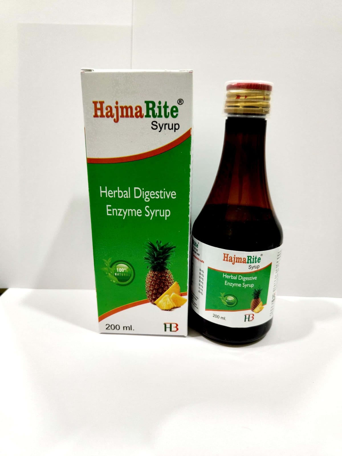 Hajmarite Syrup-Herbal Digestive Enzyme Syrup for healthy digestion, appetite support, and digestive wellness