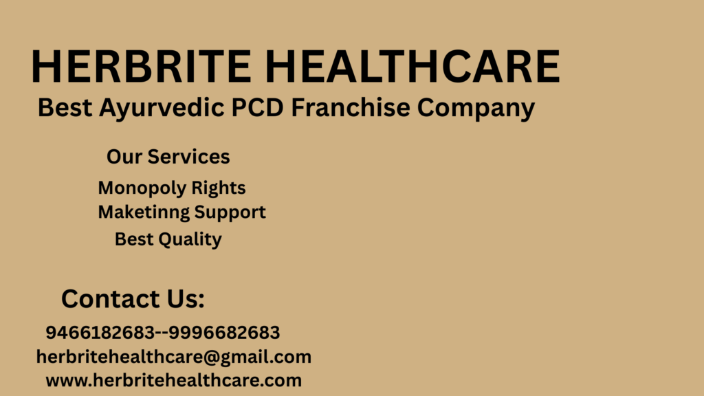 Best Ayurvedic Pcd Franchise Company
