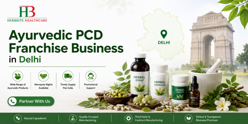 Ayurvedic PCD Franchise Business in Delhi – Herbrite Healthcare