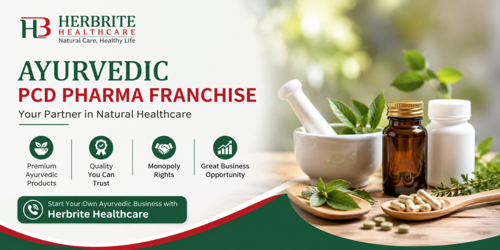 Ayurvedic PCD Franchise opportunity by Herbrite Healthcare