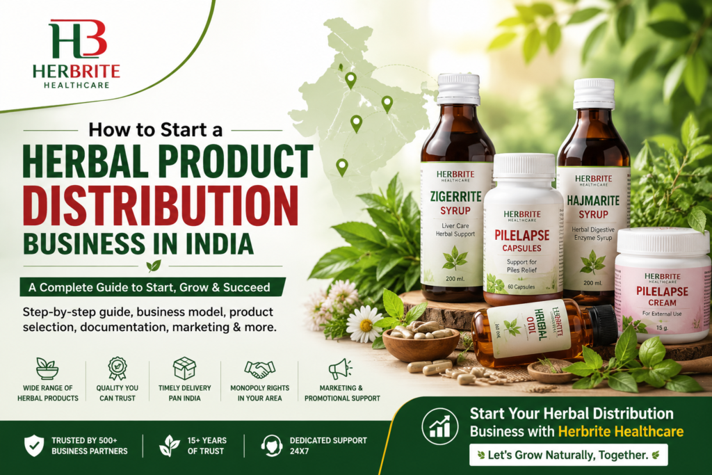 How to Start a Herbal Product Distribution Business in India