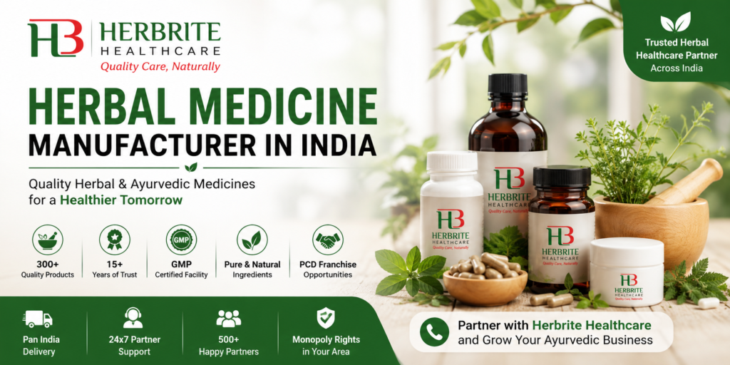 Herbal Medicine Manufacturer in India – Herbrite Healthcare