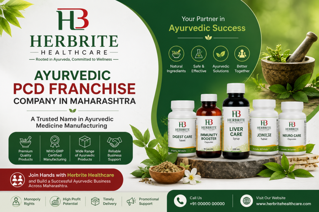 Herbrite Healthcare Ayurvedic PCD Franchise Company in Maharashtra