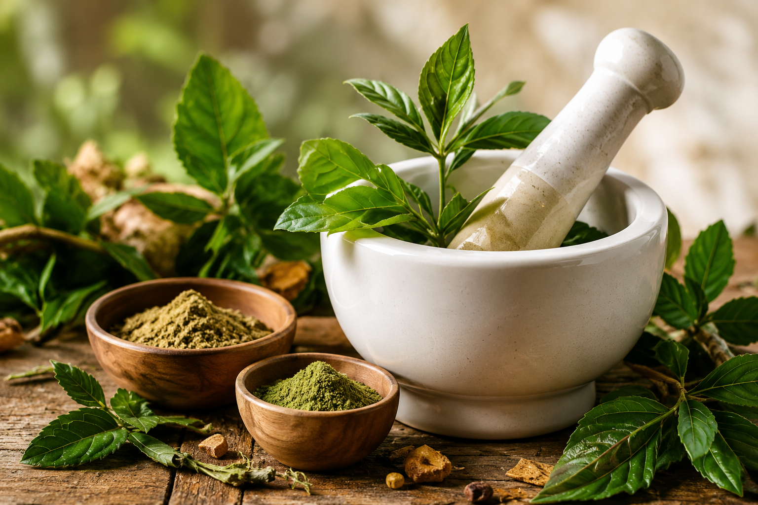 Ayurvedic herbs and wellness products