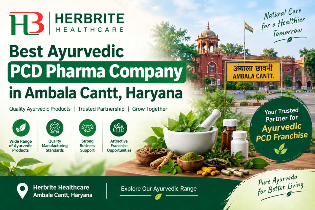 Best Ayurvedic PCD Pharma Company in Ambala Cantt