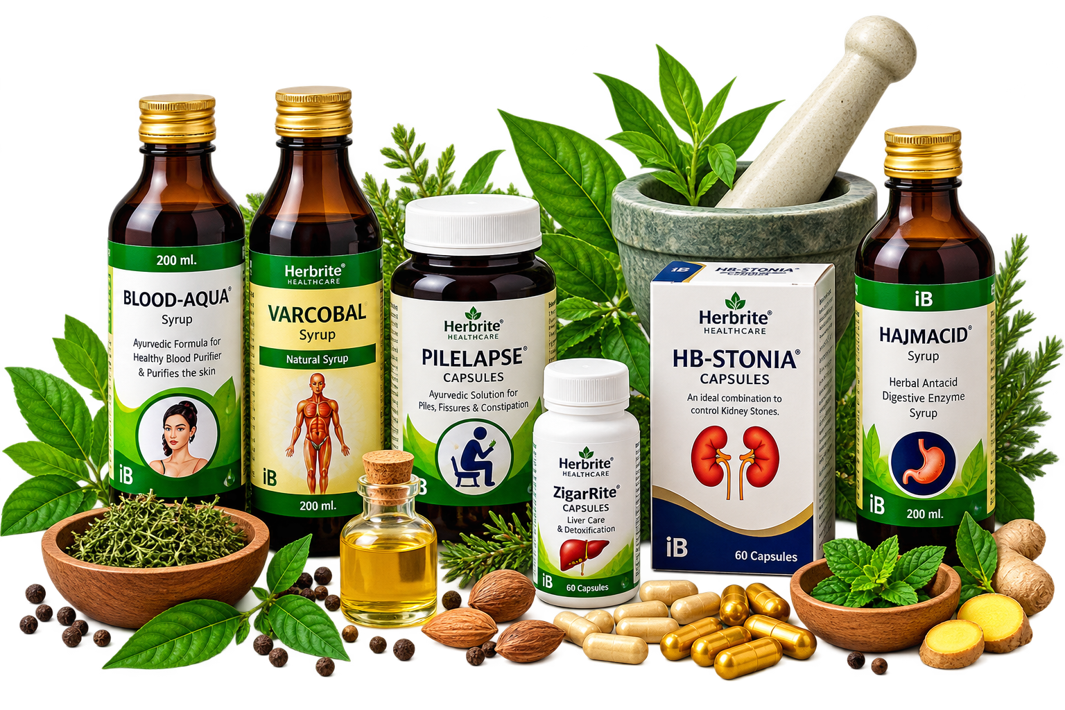 Ayurvedic herbs and wellness
